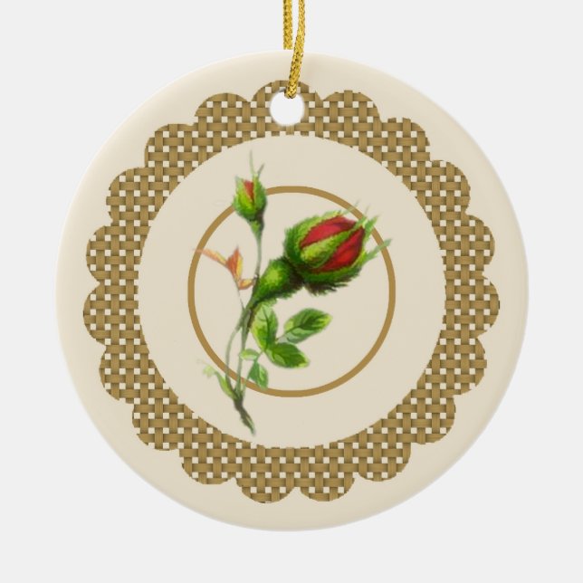 Ornement Rose de chou (Devant)