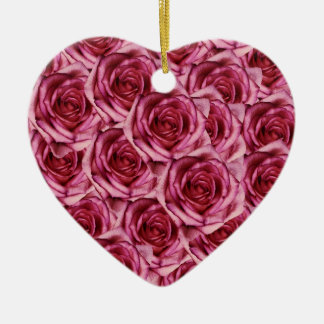 Ornement rose de Noël de roses