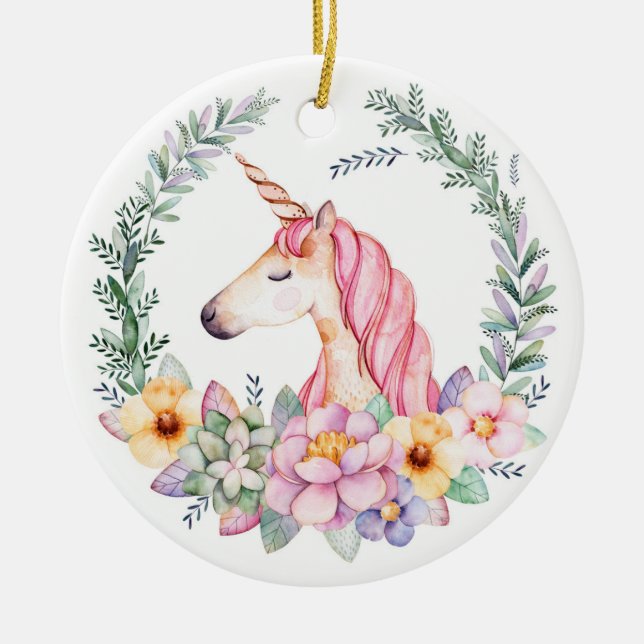 Ornement rose et pourpre d'arbre de Noël de (Devant)