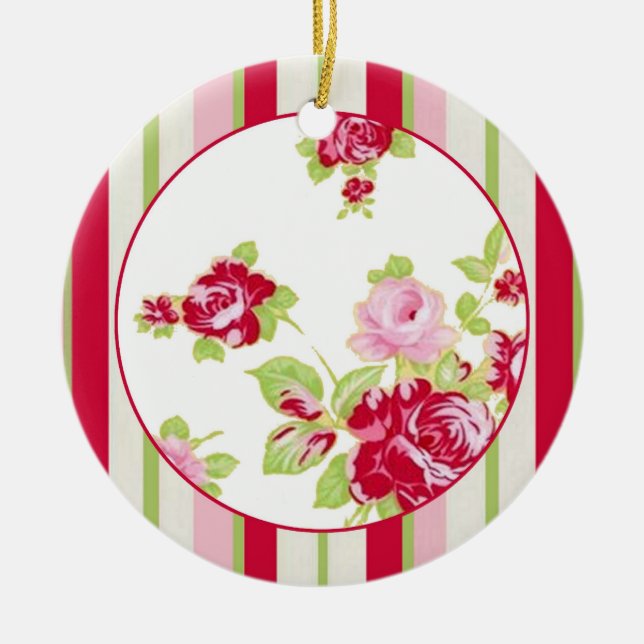 Ornement rose Et Stripes (Devant)