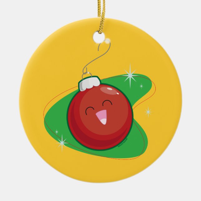 Ornement rouge (Devant)