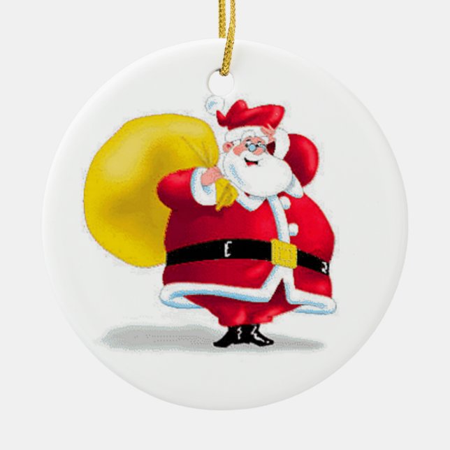 Ornement Silly Père Noël (Devant)