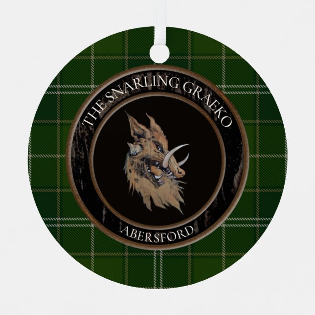 Ornement Snarling Graeko Xmas (Recto)