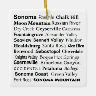 Ornement Sonoma & Napa