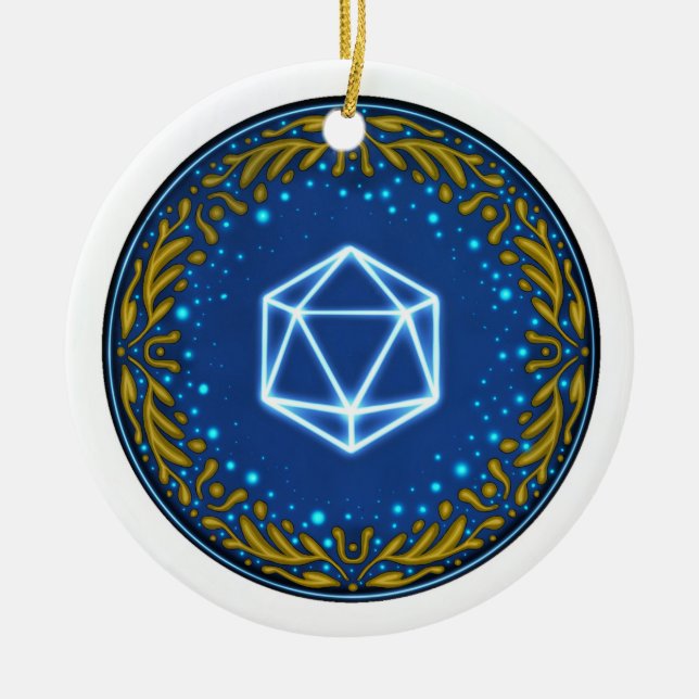 Ornement Starry Skies D20 (Devant)