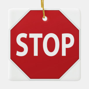 Ornement Stop and Go