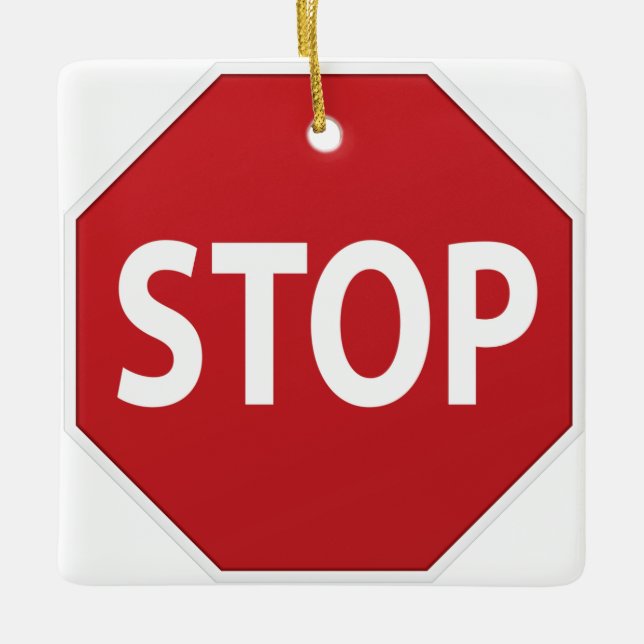 Ornement Stop and Go (Devant)