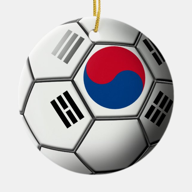 Ornement sud-coréen du football (Devant)