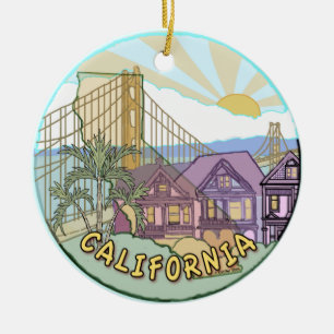 Ornement Sunny California