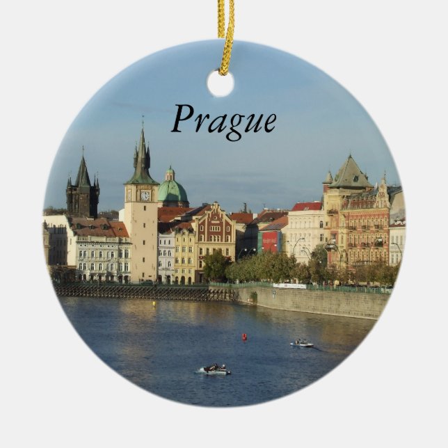 Ornement tchèque Praha de voyage de cadeau de (Devant)