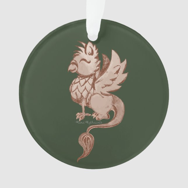 Ornement terreux de griffon (devant)