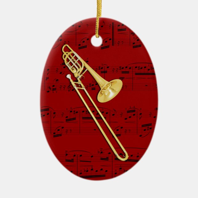 Ornement - trombone (basse) - sélectionnez votre (Devant)