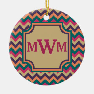 Ornement Tropical Zigzag