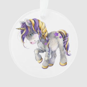 Ornement Unicorne précieux