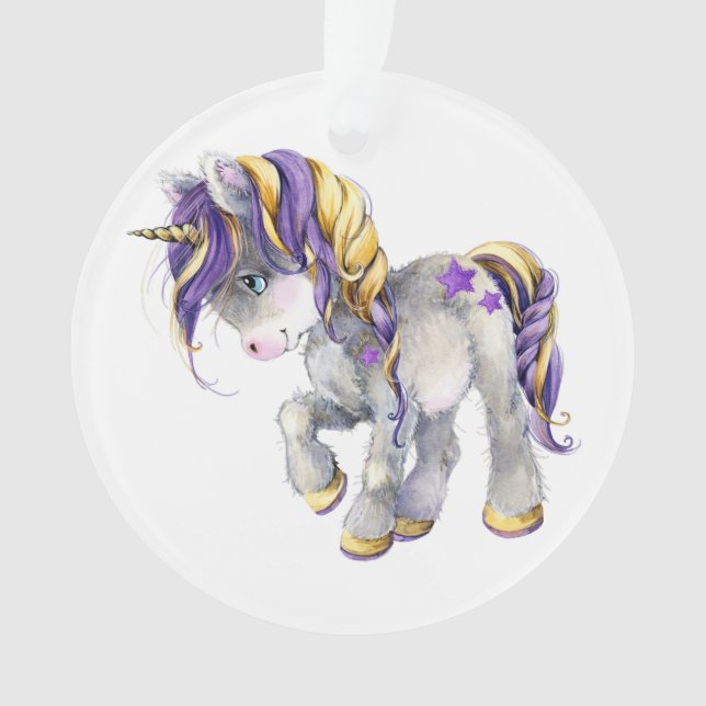 Ornement Unicorne précieux (devant)
