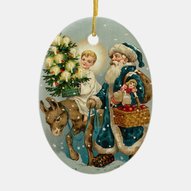 Ornement victorien de Noël (Devant)