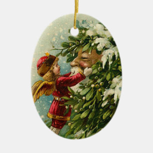 Ornement victorien du père noël