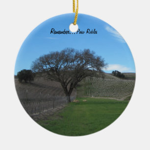 Ornement : Vignoble pittoresque de Paso Robles