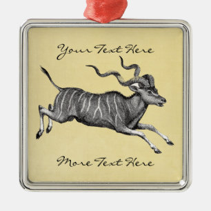 Ornement vintage de Kudu