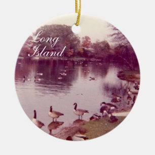Ornement vintage de vacances du Long Island