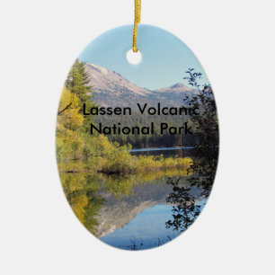 Ornement volcanique de parc national de Lassen