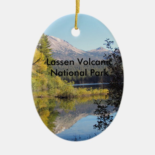 Ornement volcanique de parc national de Lassen (Devant)