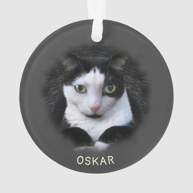 Ornement w. 2 de votre animal de compagnie Photos  (dos)