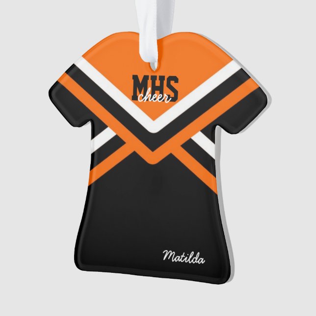 Ornements acryliques uniformes de pom-pom girl (devant)