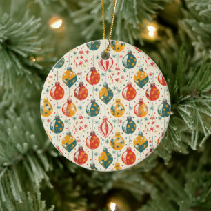 Ornements d'arbre de Noël Vintage partout