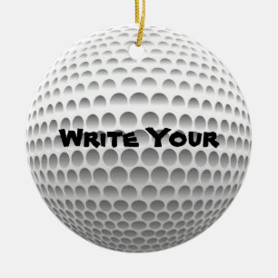 Ornements de balle de golf