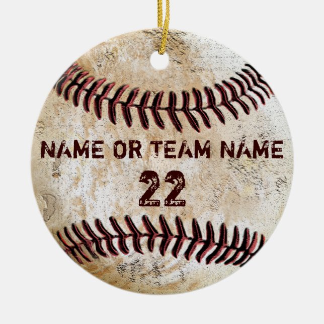 Ornements de base-ball Vintages (Devant)