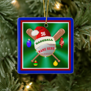 Ornements de baseball personnalisés bon marché pou