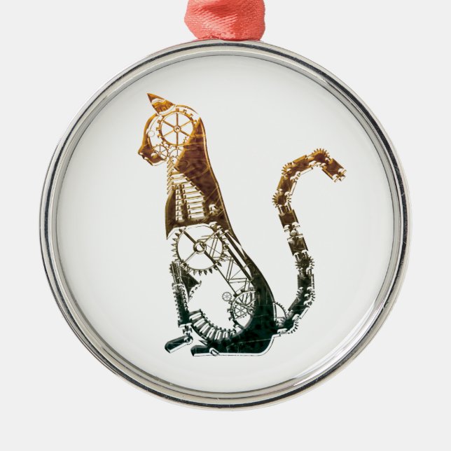 Ornements de chat de Steampunk (Devant)