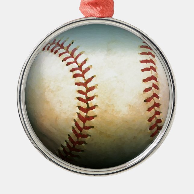 Ornements de Noël de baseball (Devant)
