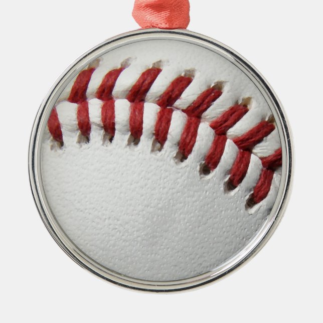 Ornements de Noël de baseball (Devant)