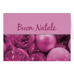 Ornements de Noël de Buon Natale