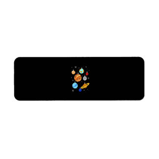 Ornements de Noël de la planète Colorful Funny Noë