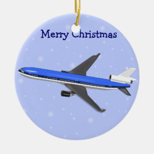 Ornements de Noël de l'avion