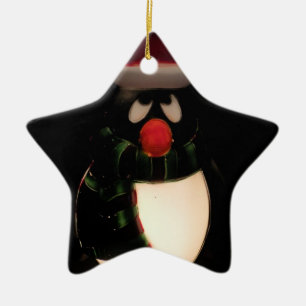 Ornements de pingouins - Reverse noir