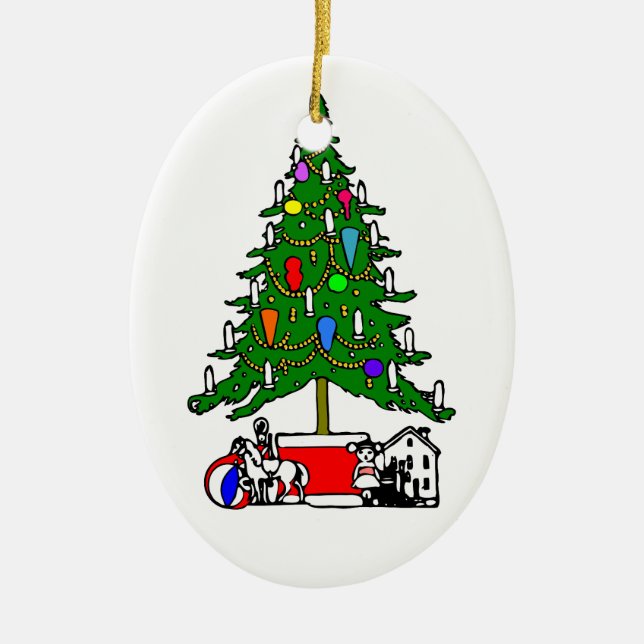 Ornements décoratifs d'arbre de Noël (Devant)