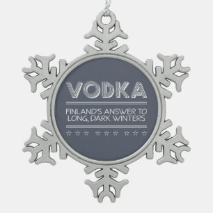 Ornements faits sur commande de couleur de VODKA
