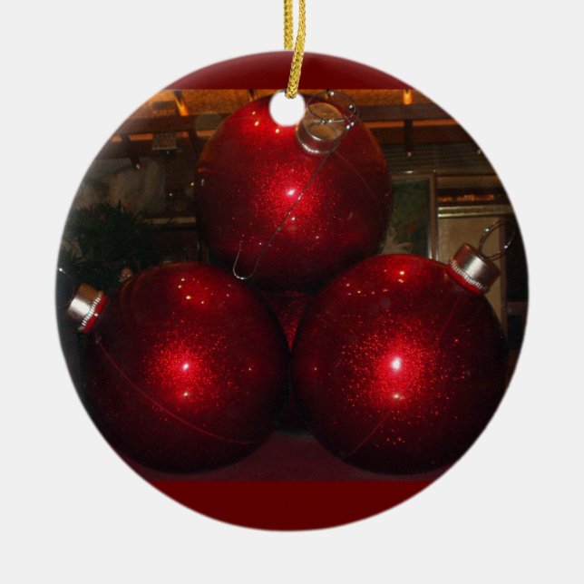 Ornements géants de Noël (Devant)
