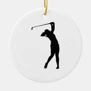 Ornements Golfeur Golf Sportif Silhouette