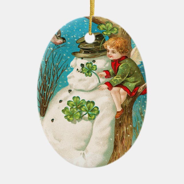 Ornements irlandais de Noël (Devant)