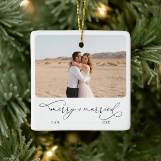 Ornements Photo Modernes | Joyeux & Mariés Photo