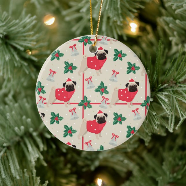 Ornements Puggy de Noël (Arbre)