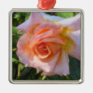 Ornements roses de vacances d'impressions