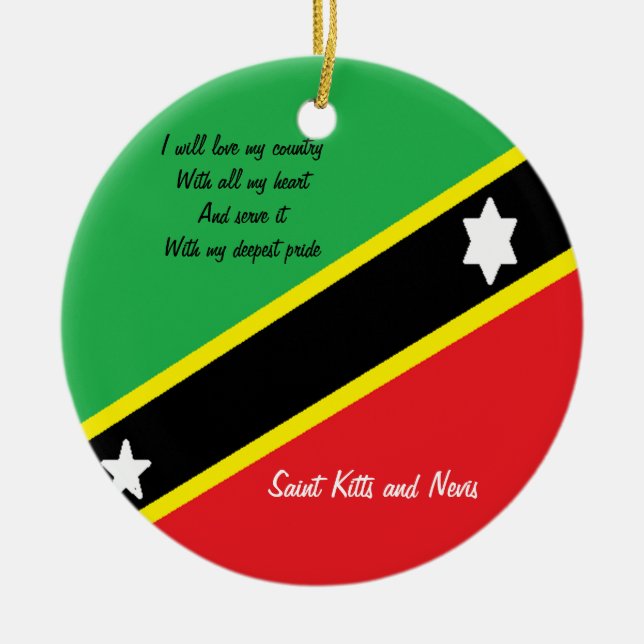 ornements saint kitts et nevis (Devant)