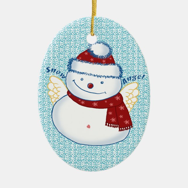 Ornements Snowman Angel (Devant)