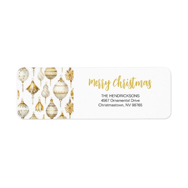 Ornements Vintages Gold Argent (Devant)